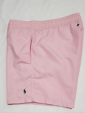 Polo Ralph Lauren Pink 6" Swim Trunks Medium
